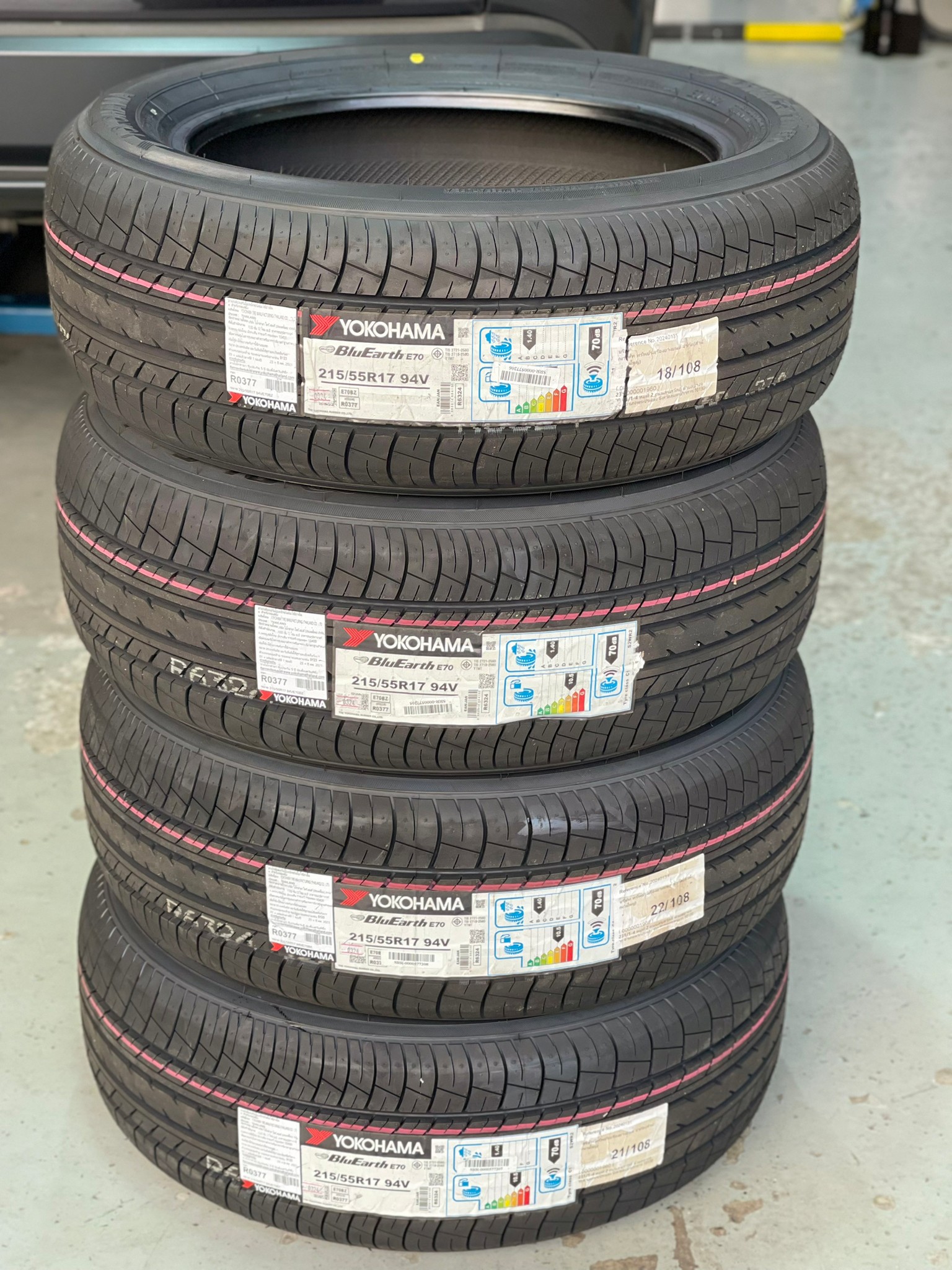 ยาง YOKOHAMA E70BZ 215/55-17