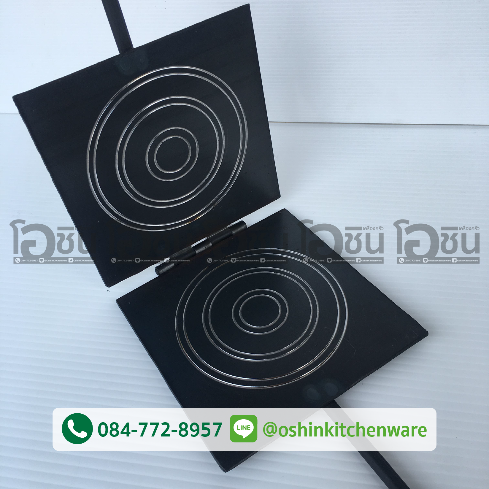 พิมพ์ทองม้วน เบอร์ 6 สี่เหลี่ยม