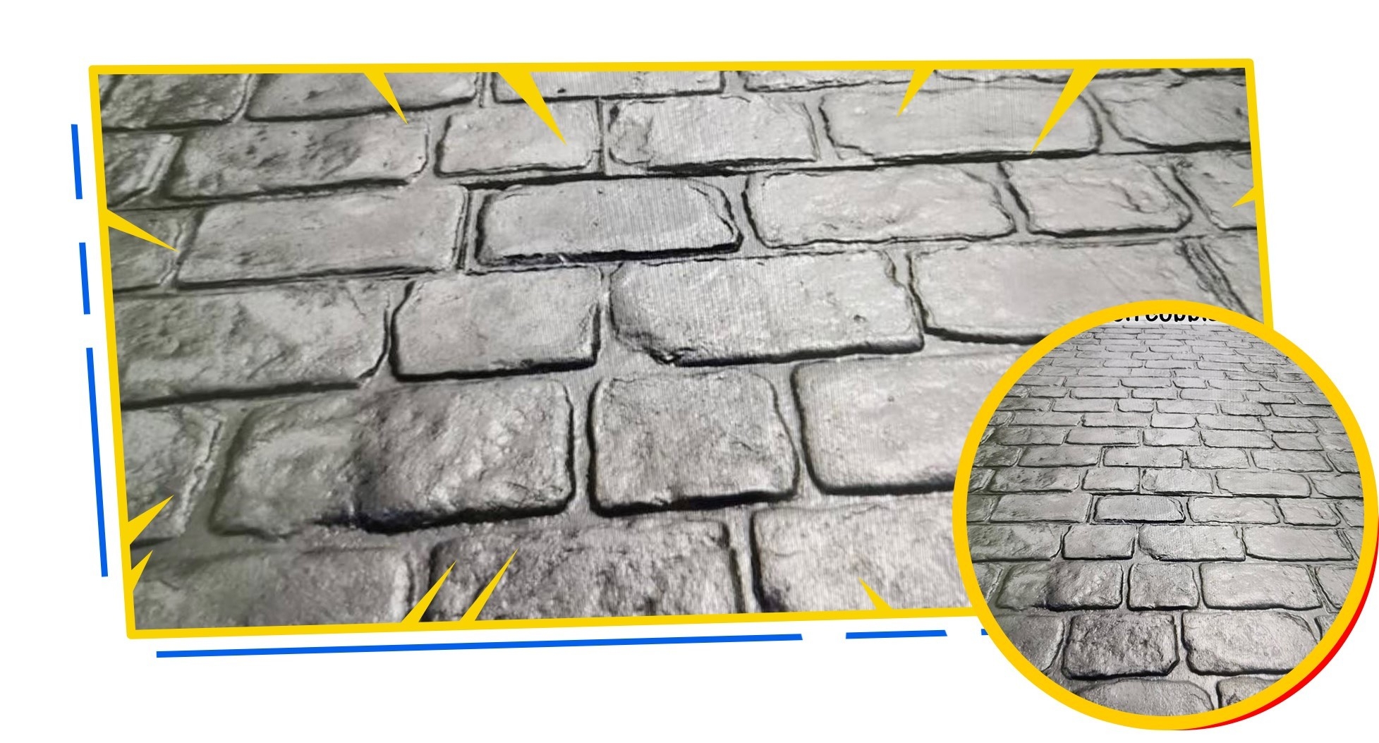 ลาย LONDON COBBLE STONE (deep)