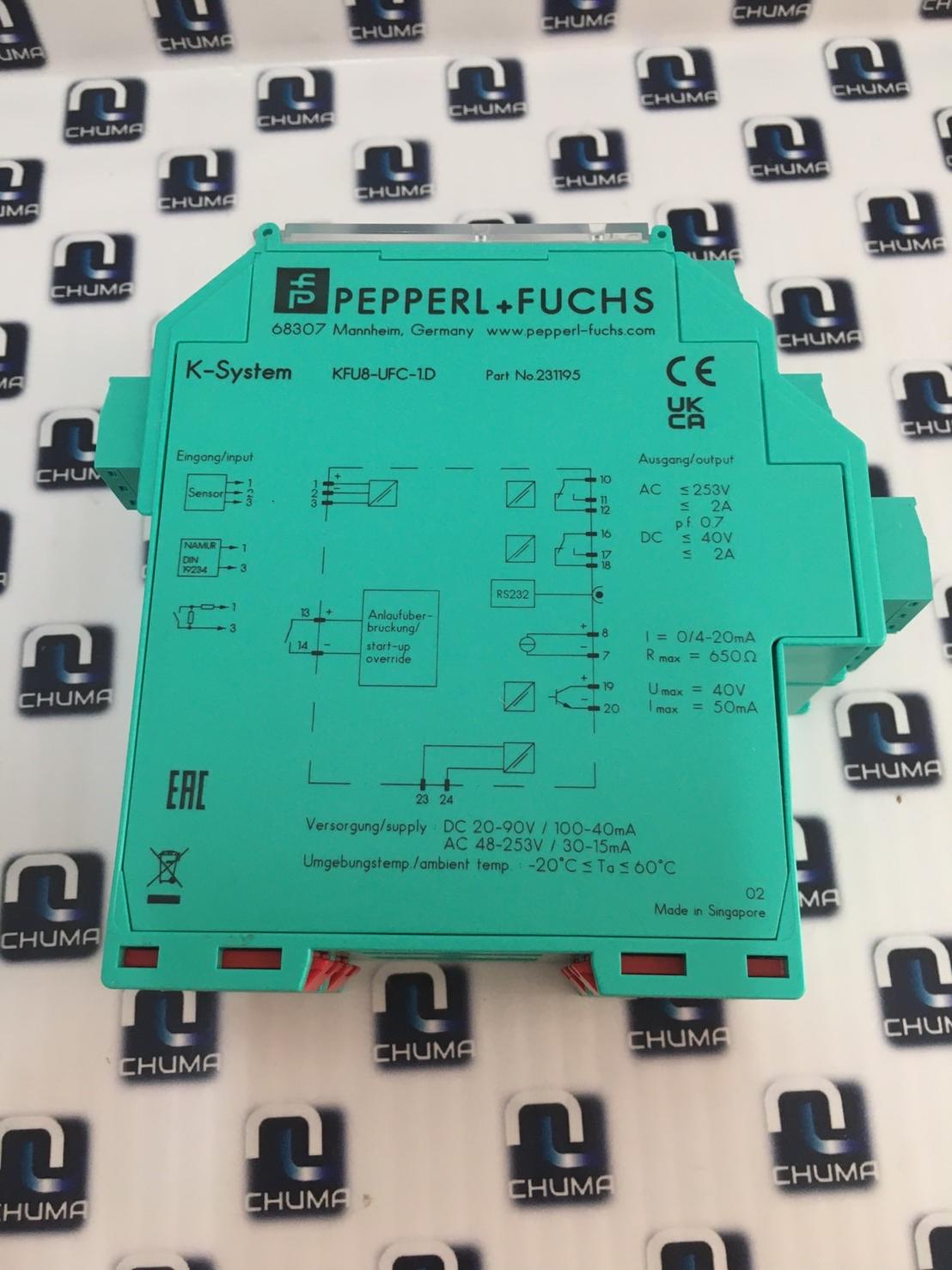 Pepperl + Fuchs, KFU8-UFC-1D