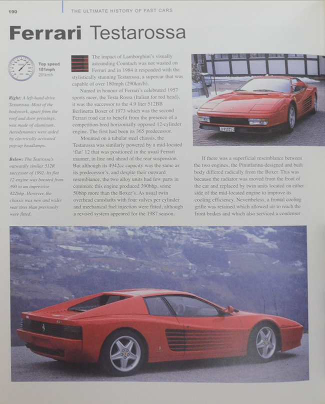 THE ULTIMATE HISTORY OF fast cars