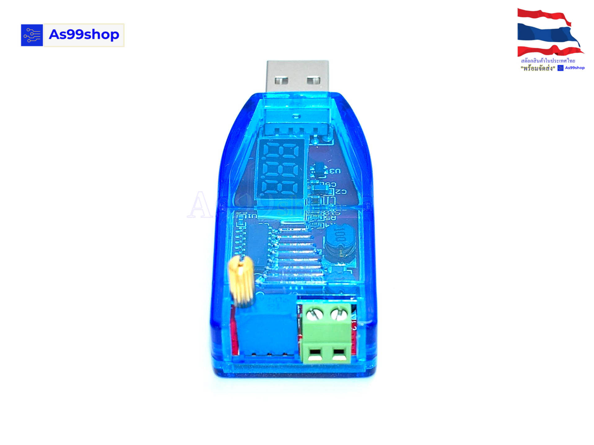 DC-DC Buck-Boost แหล่งจ่ายไฟแรงดันไฟฟ้าโมดูล 5V Usb to Step-Up Step-Down จาก 1.0 V - 24 V