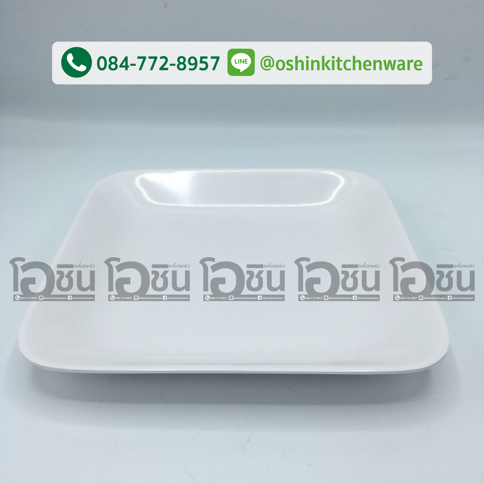 จานเมลามีนสี่เหลี่ยม 5.5 นิ้ว ซุปเปอร์เเวร์ (ราคาต่อโหล)