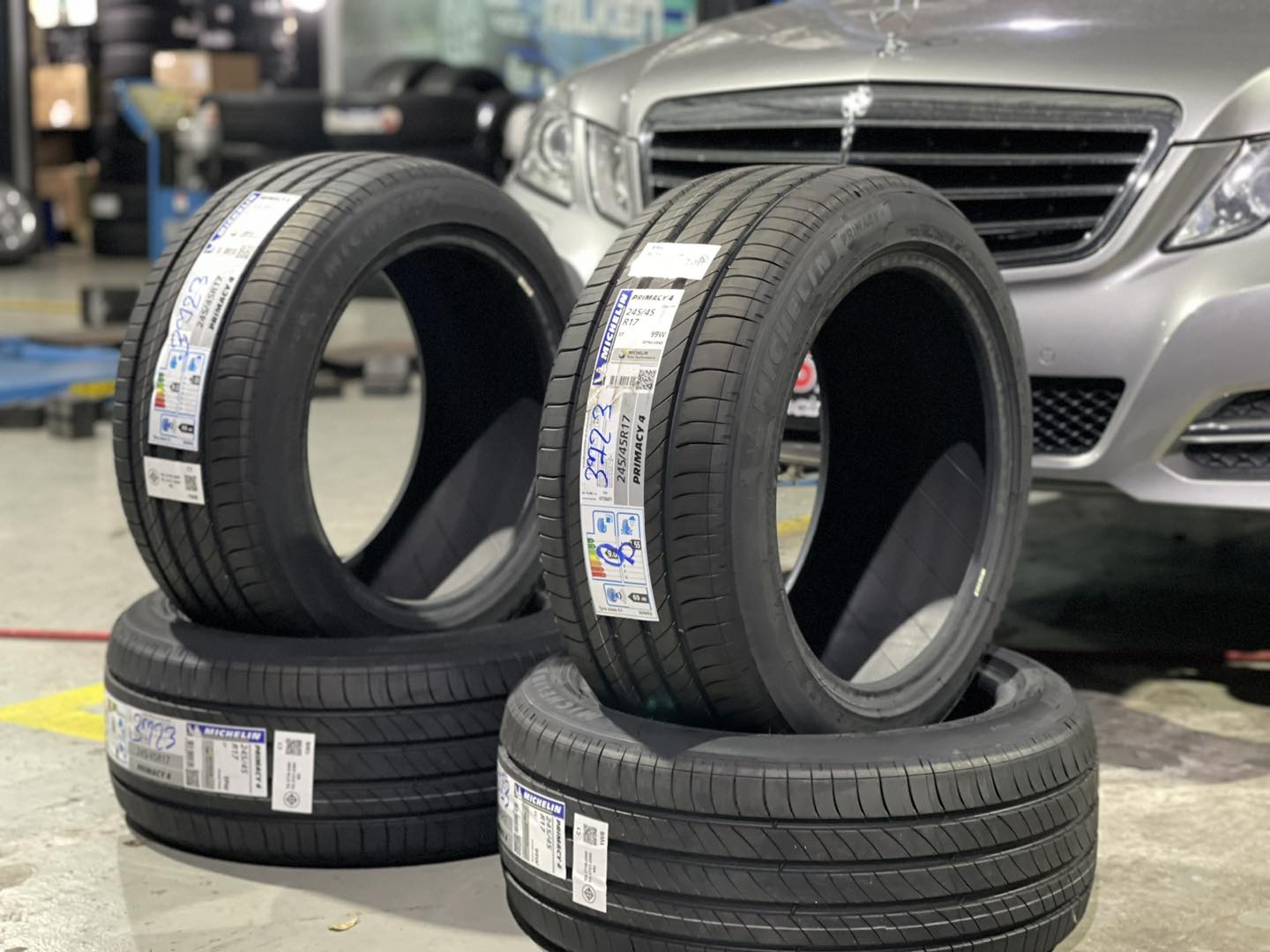 ยาง MICHELIN PRIMACY 4 ขนาด 245/45-17