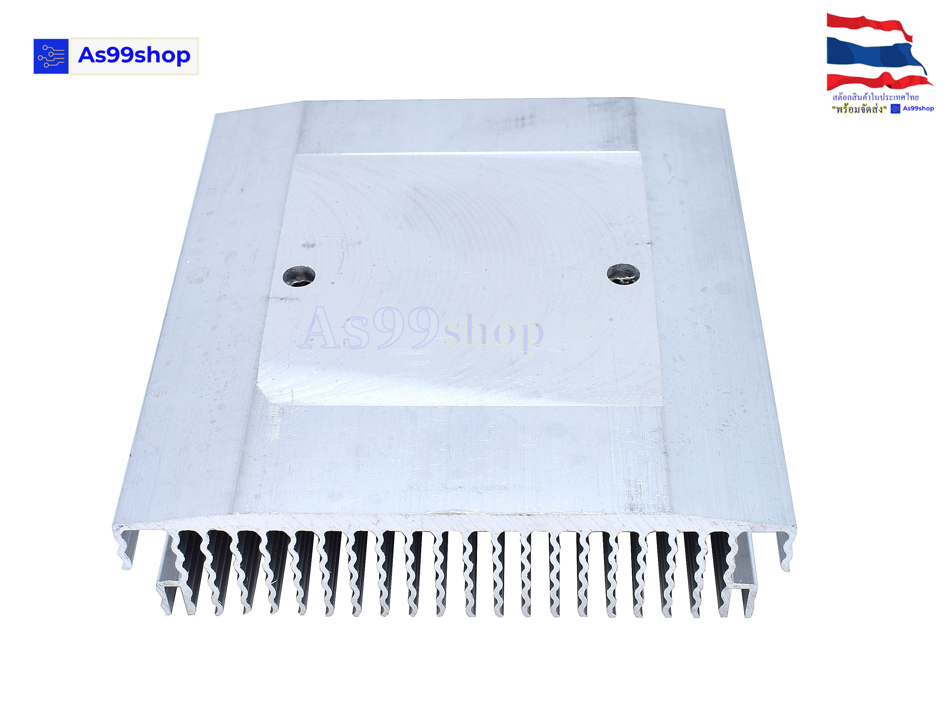 Heat Sink Aluminum Alloy Cooling block ฮีทซิงค์ระบายความร้อนหรือเย็น ขนาด(95*100*23)
