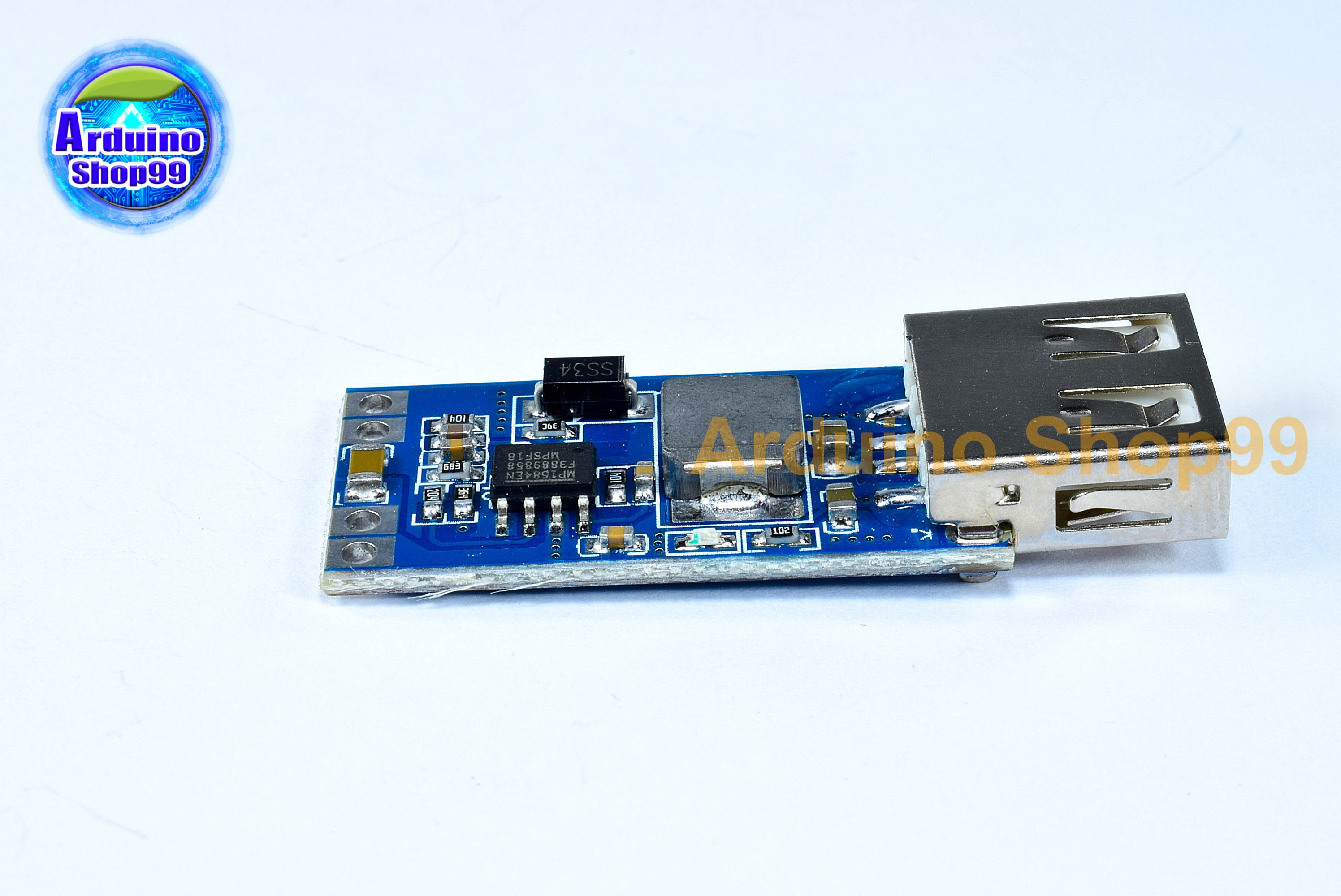9V/12V/24V to 5V DC-DC step-down module 3A output USB power supply
