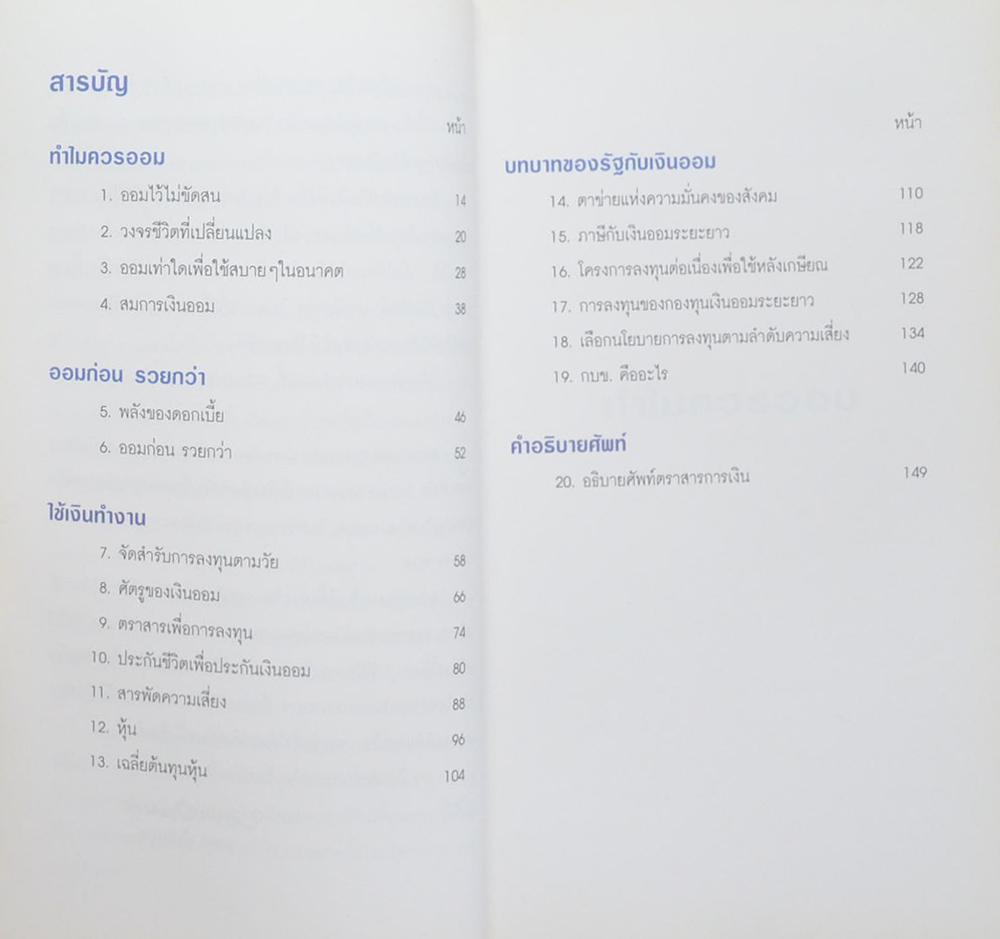 ออมก่อนรวยกว่า (ขายตามสภาพ)