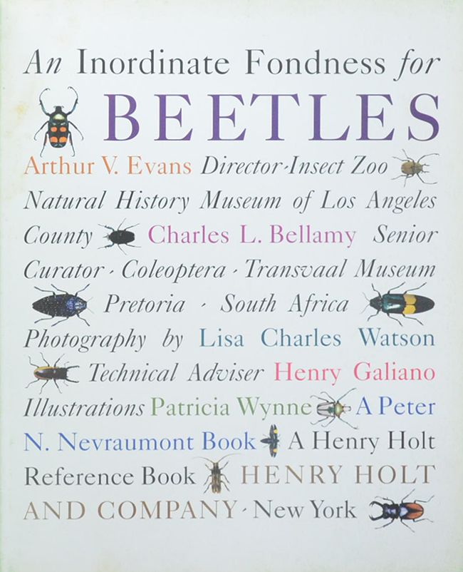 An Inordinate Fondness for Beetles