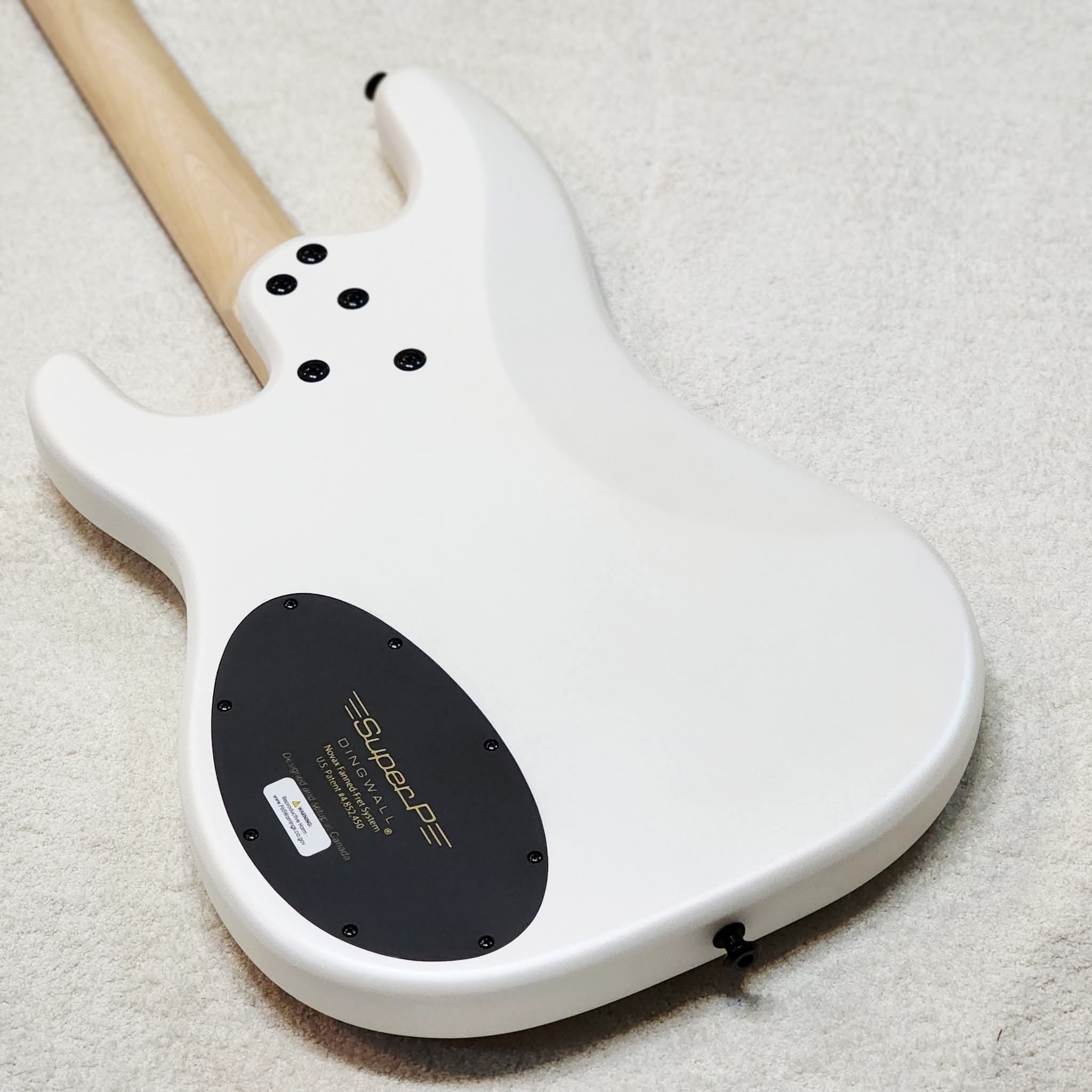 DINGWALL SUPER P SP1-4 - MATTE DUCATI PEARL WHITE