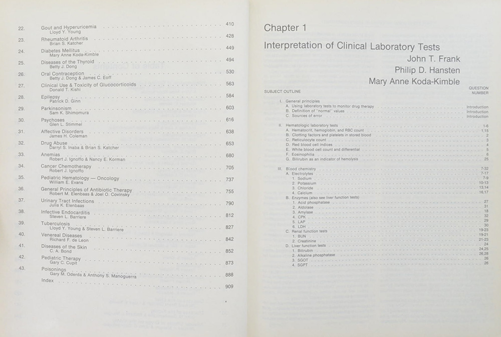 APPLIED THERAPEUTICS FOR CLINICAL PHARMACISTS