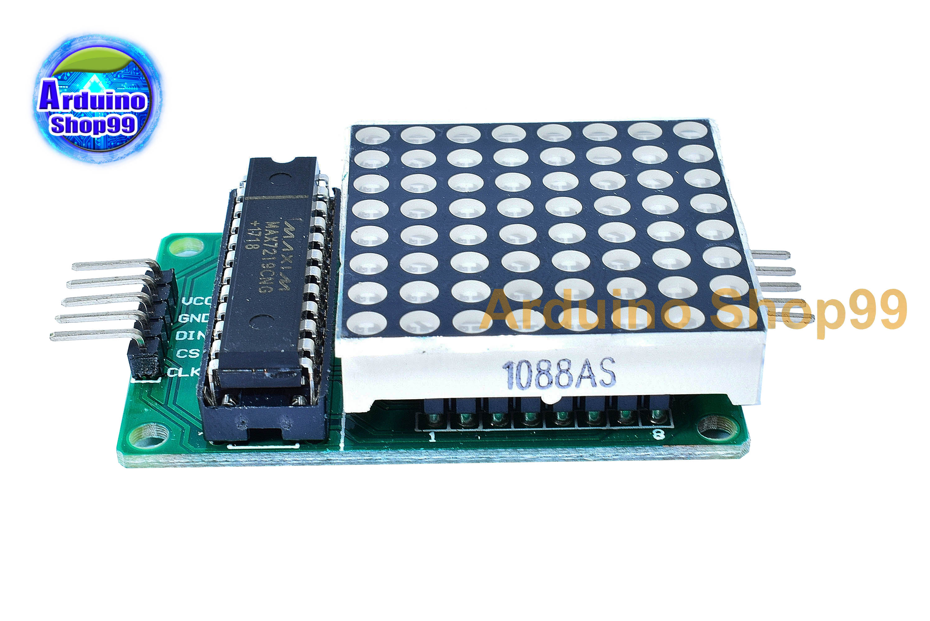 MAX7219 dot matrix module control module