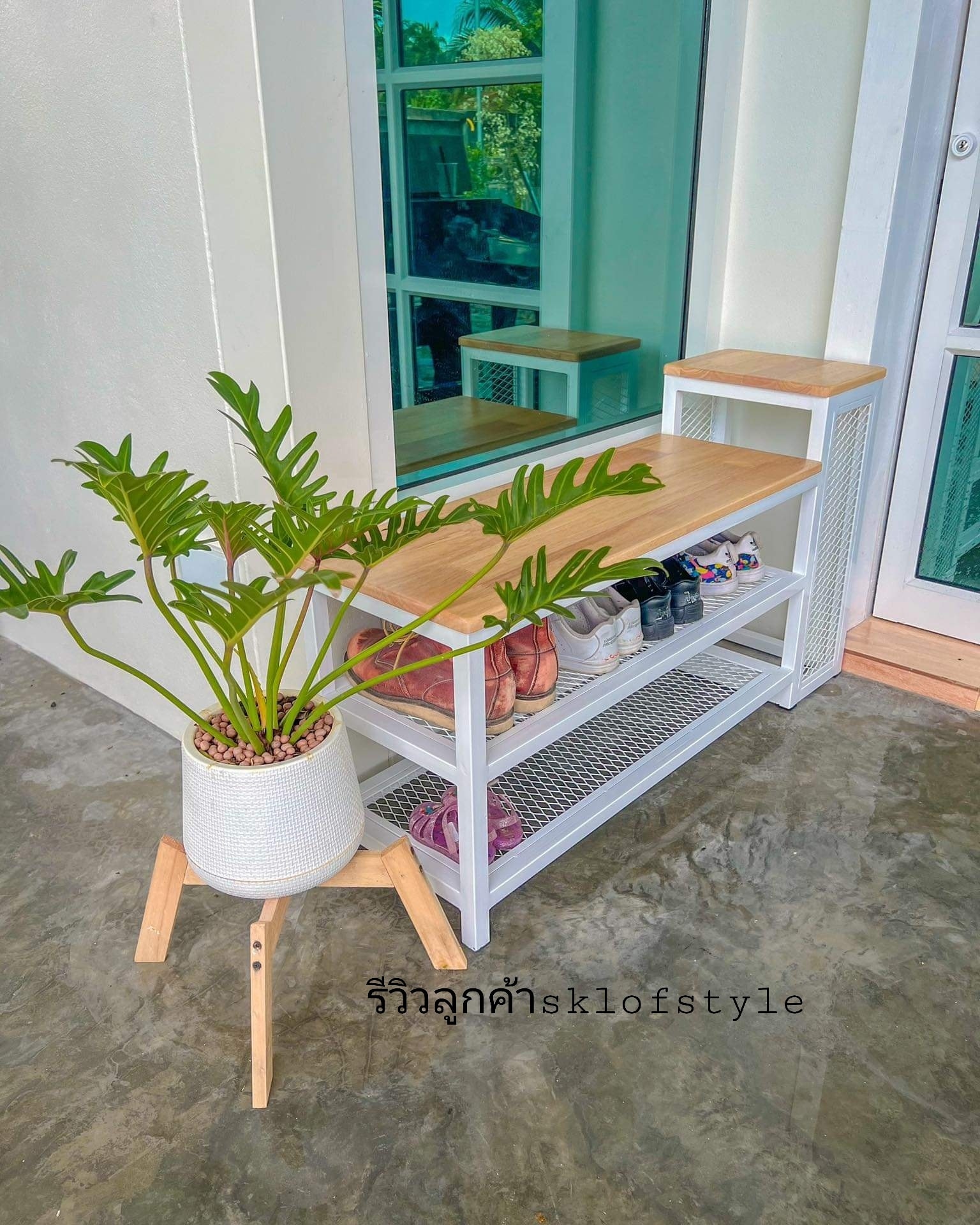 ชั้นวางรองเท้า 3in 1