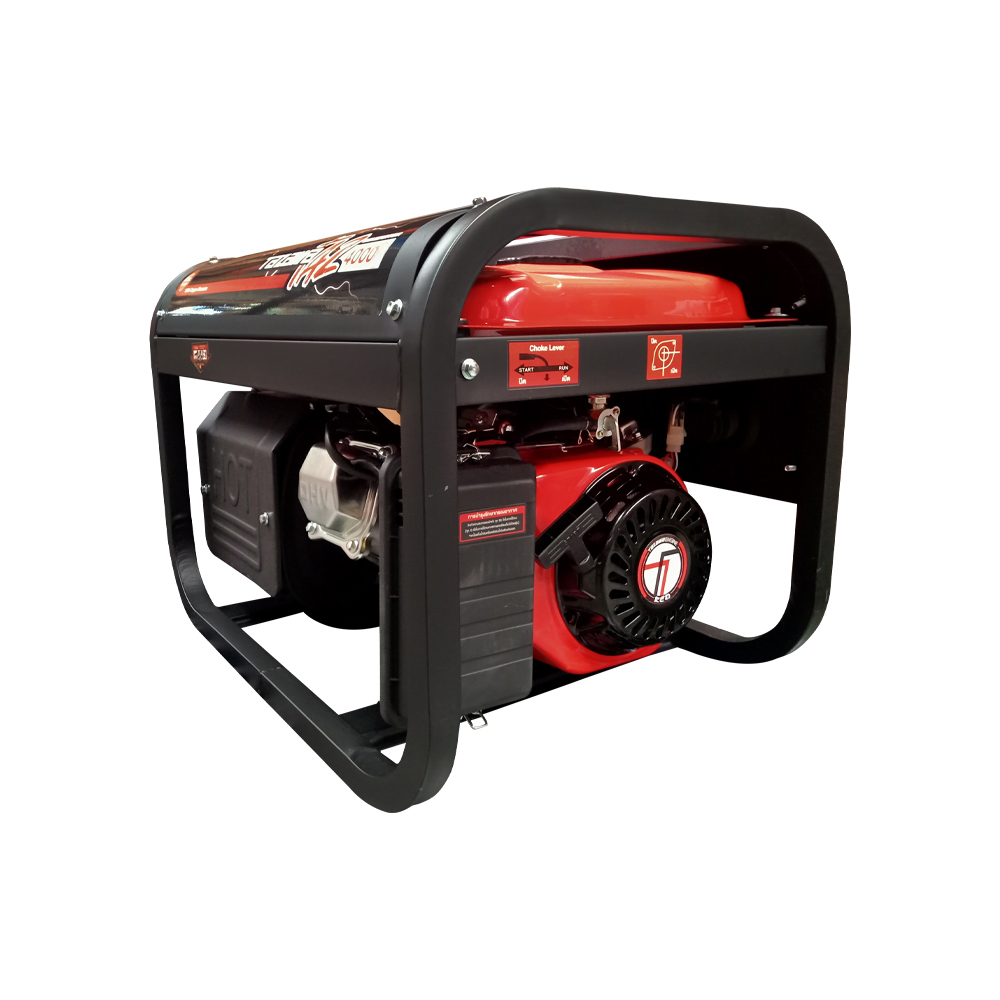 TAZAWA TAZ4000 เครื่องปั่นไฟ 3kW/220V พร้อมระบบ AVR เบนซิน 7HP เชือกดึง