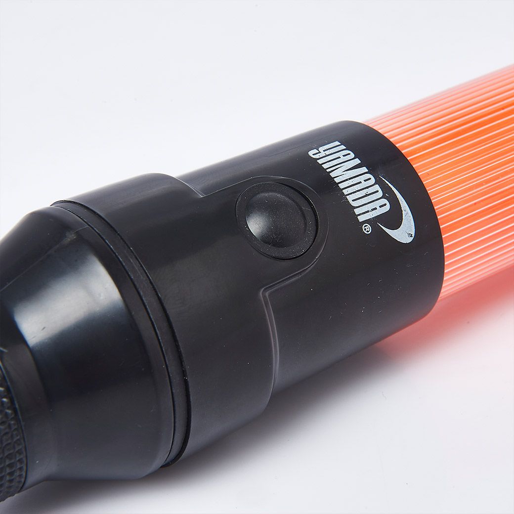 YAMADA รุ่น YS-900R-5 กระบองไฟจราจร ใช้ถ่านไฟฉาย ขนาด Dx2ก้อน