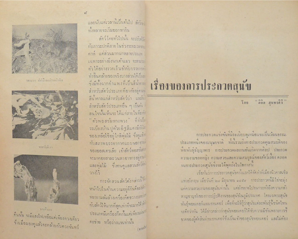 สัตว์เลี้ยง ปีที่ 17 ฉบับที่ 202 พฤศจิกายน 2515