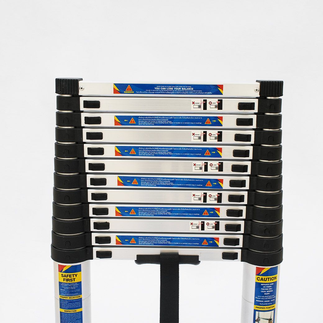 SUMO TL1-12A บันไดอลูมิเนียมยืดหด ทรงพาด 3.8m