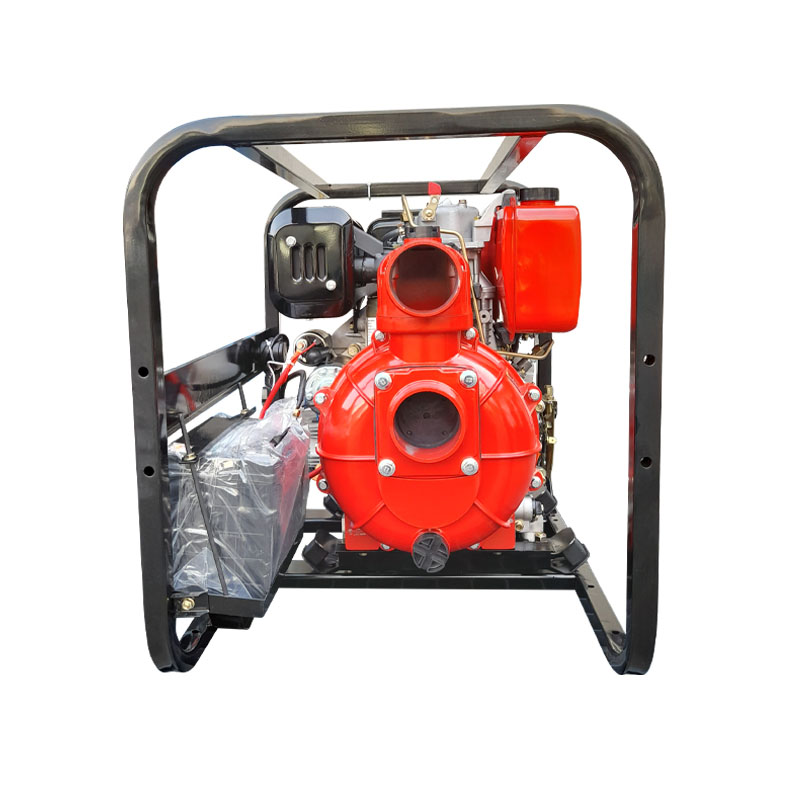 TAZAWA TAZ-D-FP30E เครื่องสูบน้ำดับเพลิง 3"x3" H.78m 670L/min ดีเซล 14HP กุญแจ