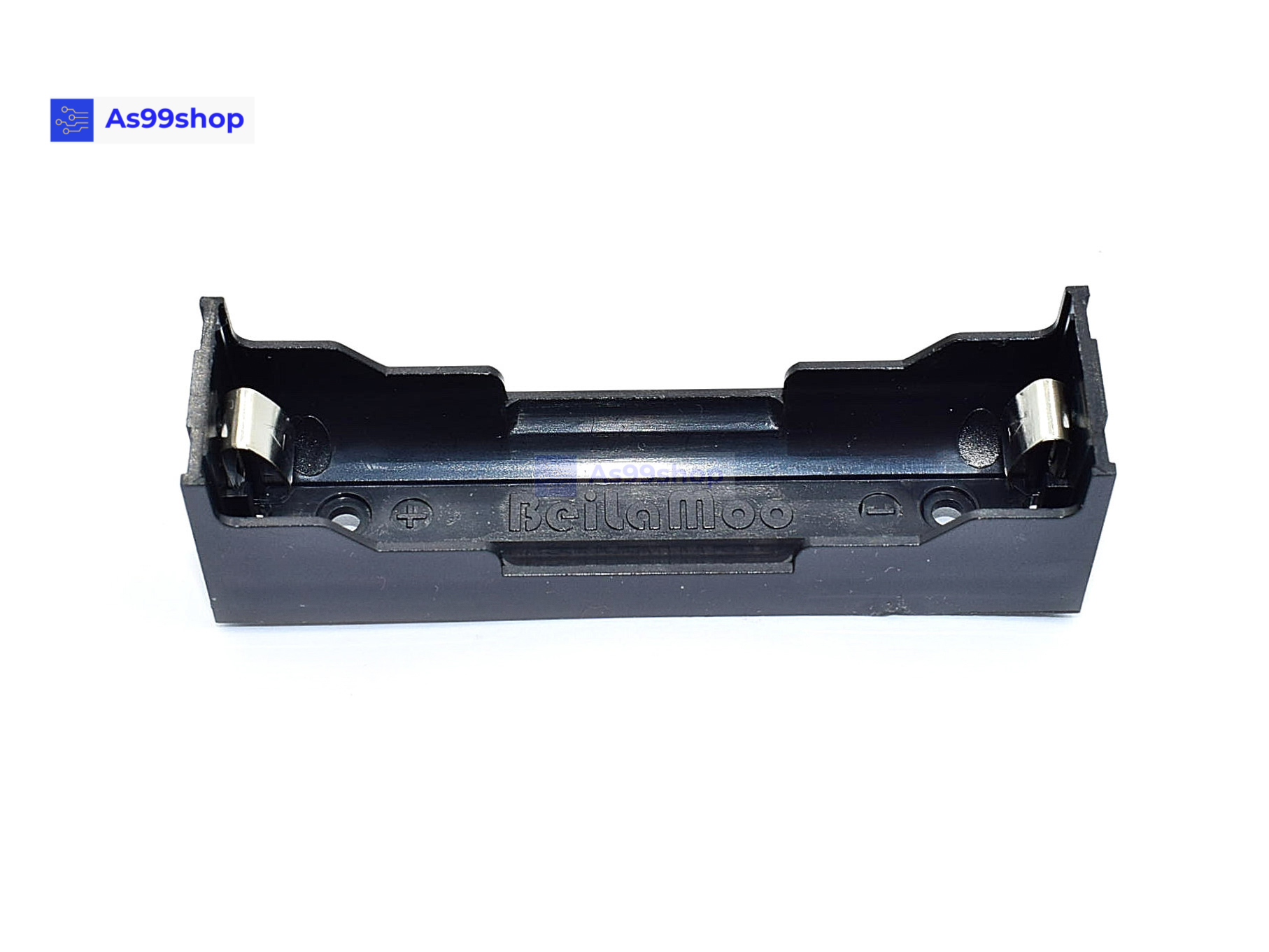 รังถ่าน 18650 Battery Box Holder 1 Cell PCB pin
