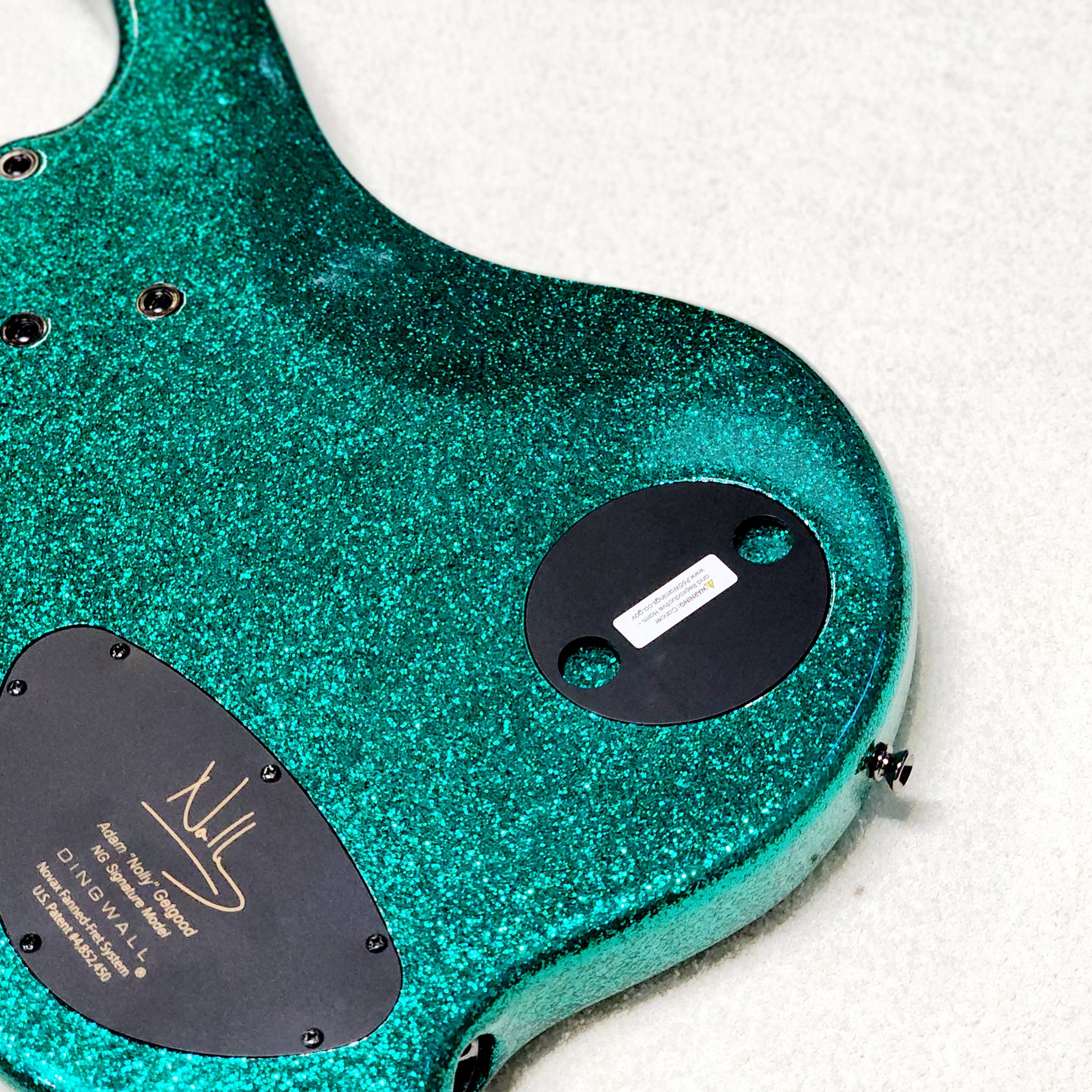 (USED) DINGWALL NG2-5 ADAM NOLLY SIGNATURE - AQUAMARINE METAL FLAKE