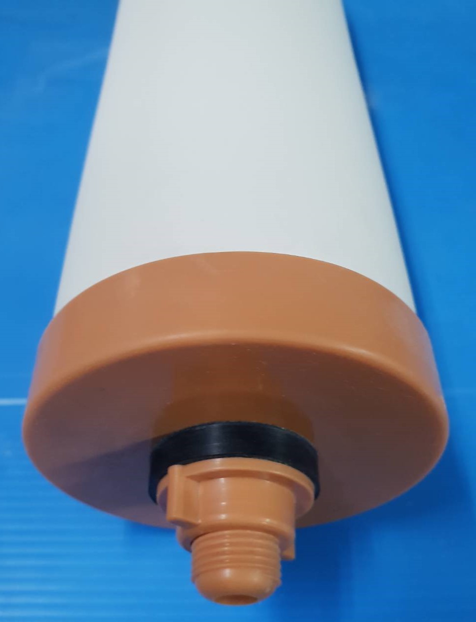 ไส้เซรามิก จุกสีส้ม 2.8"x10" เกลียว 3/8"+คาร์บอนแท่ง