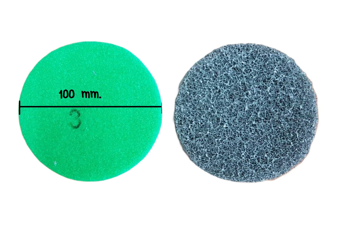 แผ่นขัดใยสังเคราะห์ 4 นิ้ว Circle polishing pad (4")