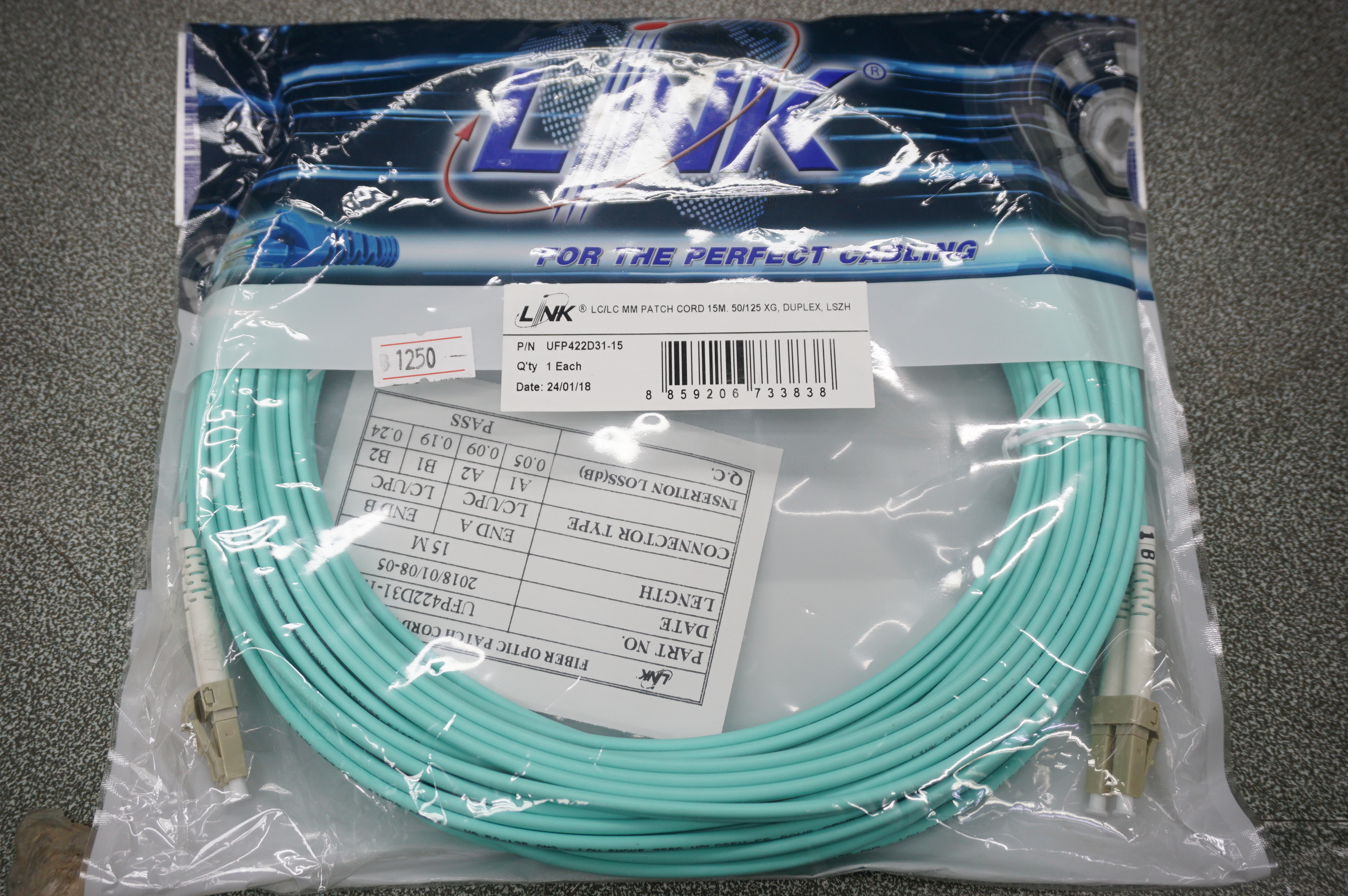 Fiber Optic 15m mm.UFP422D31-15 LC/LC