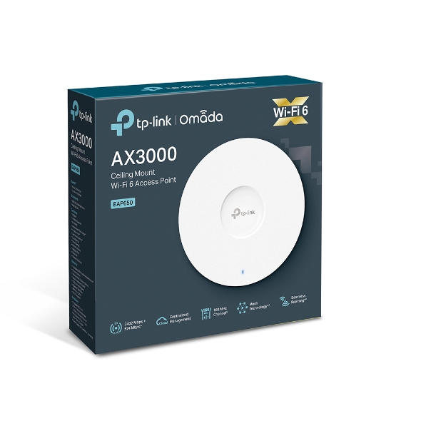 EAP650 AX3000 Ceiling Mount WiFi 6 Access Point