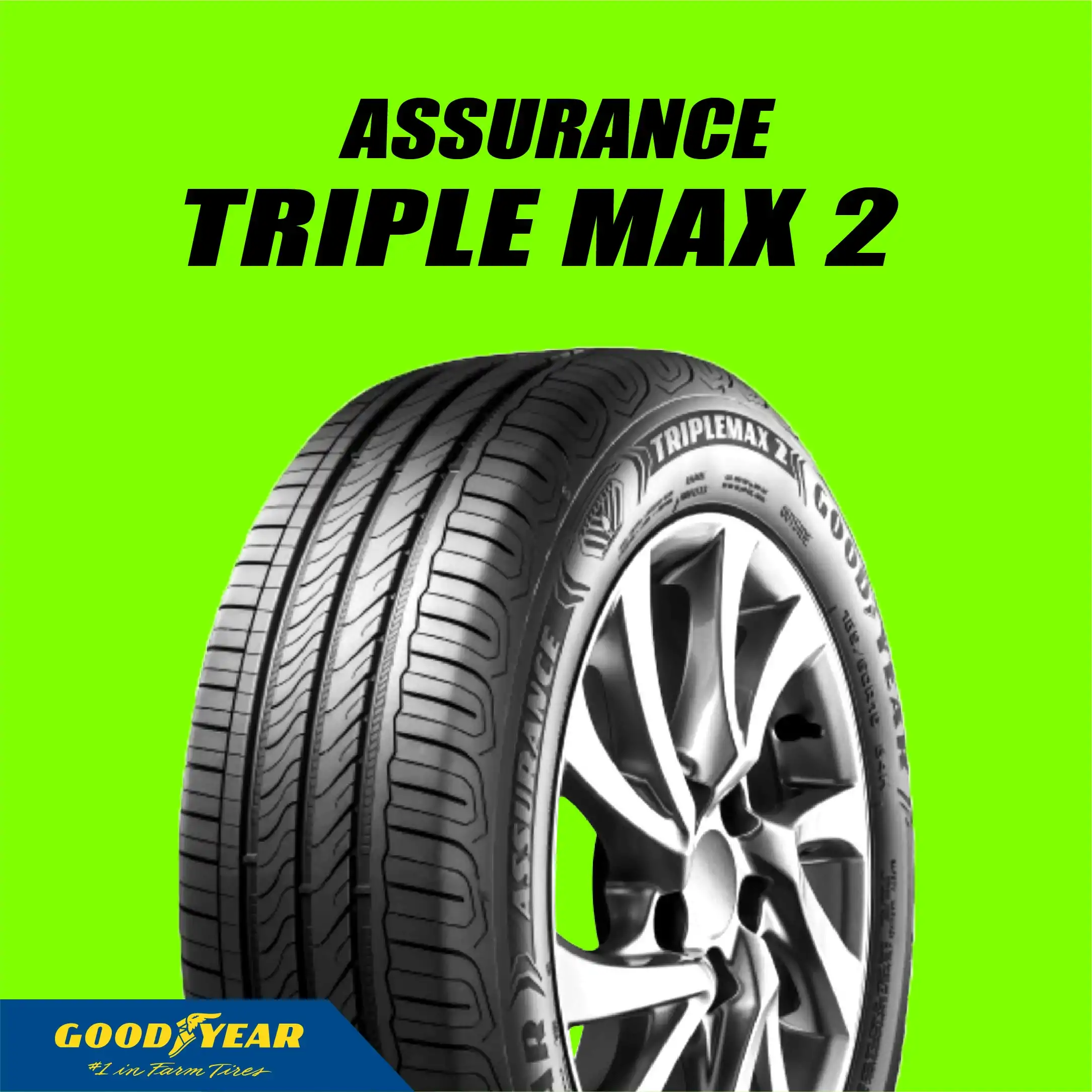 ยางGOODYEAR ASSURANCE TRIPLEMAX 2 ขนาด 215-45-17ราคาพิเศษ สั่งได้
