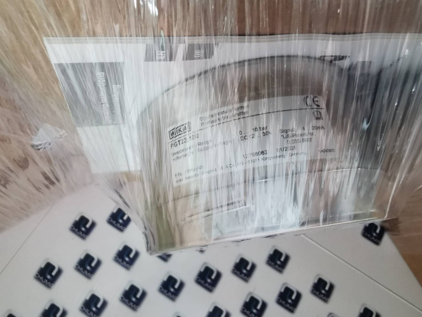 Wika, pressure gauges, PGT23.100/160