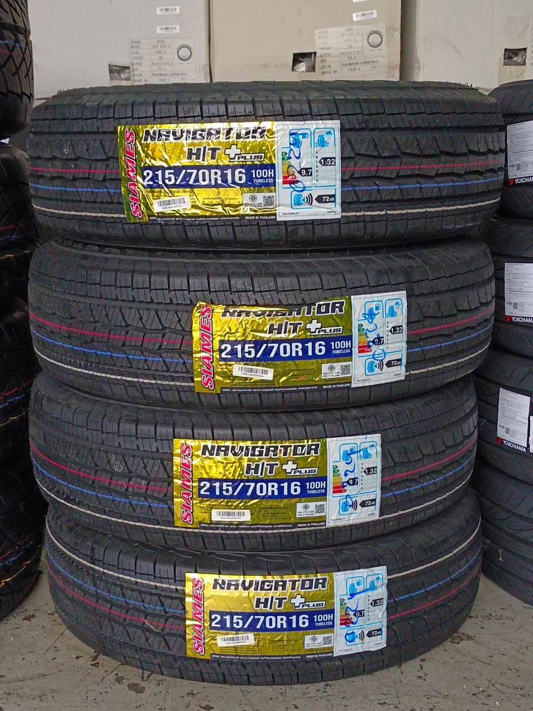ยางใหม่ SIAMES NAVIGATOR HT PLUS 215/70-16