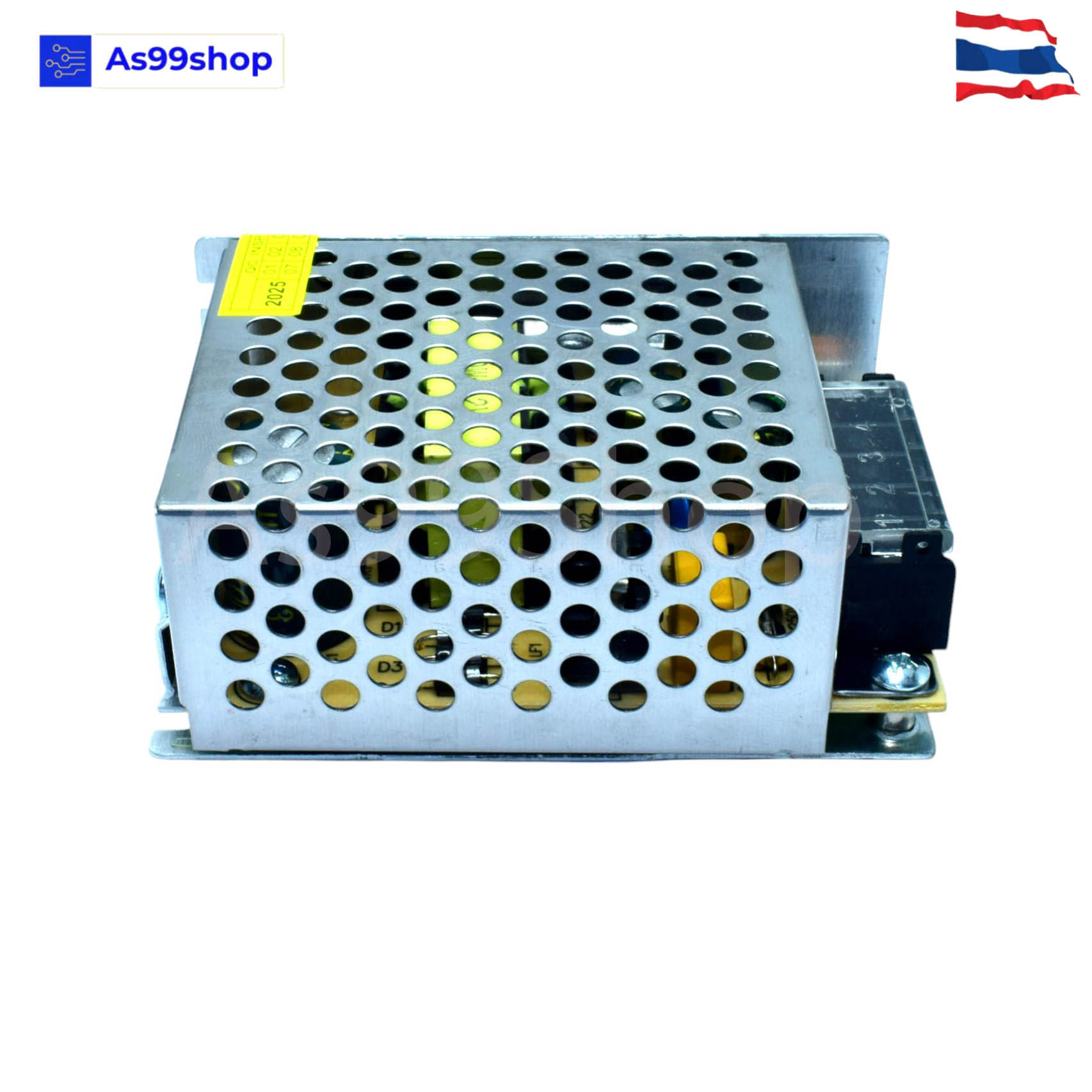 12V 3A 36W สวิตชิ่งเพาเวอร์ซัพพลาย Switching Power Supply (สีเงิน) S-36-12