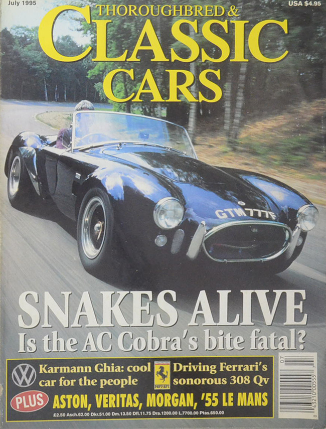 THOROUGHBRED & CLASSIC CARS Vol. 22 No. 10 July 1995