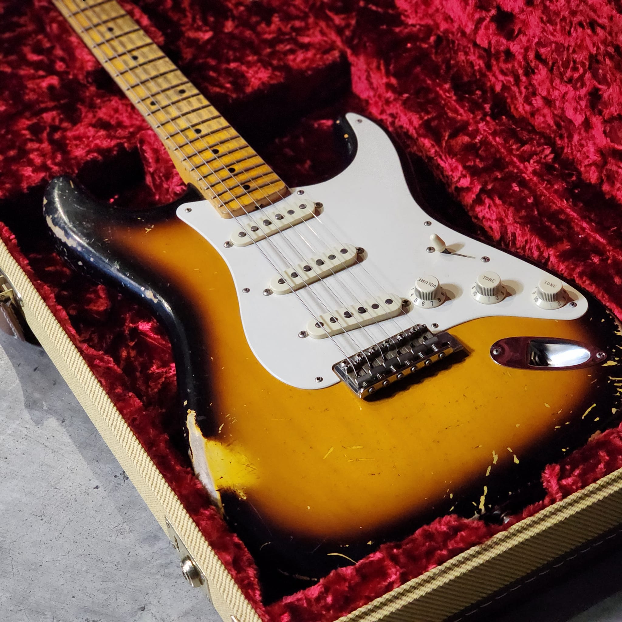 (USED) FENDER Custom Shop TODD KRAUSE Masterbuilt 57' Stratocaster Relic 2018 SERIAL # R93683