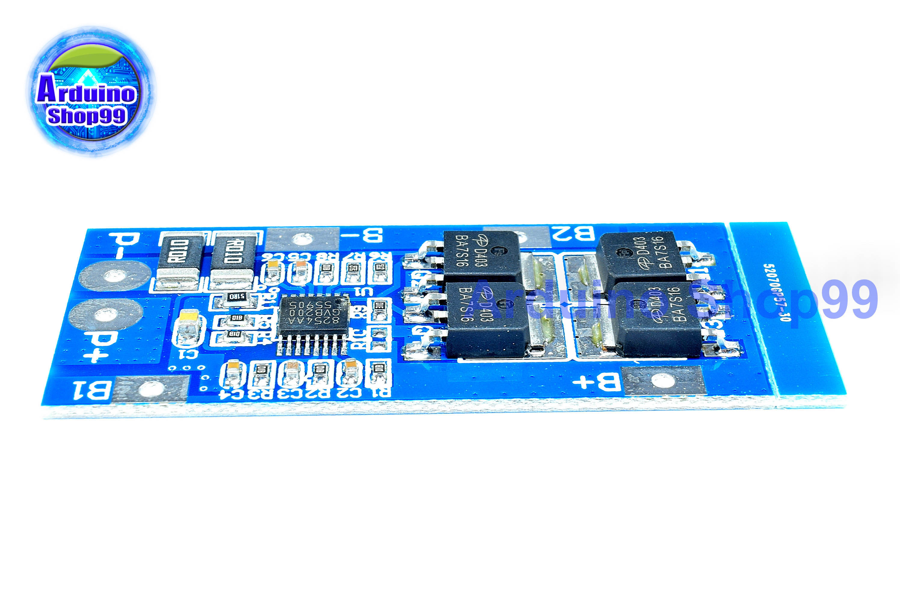 3 string 11.1V lithium battery protection board 10A Working
