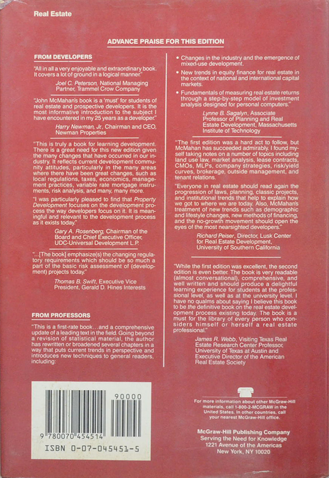 PROPERTY DEVELOPMENT