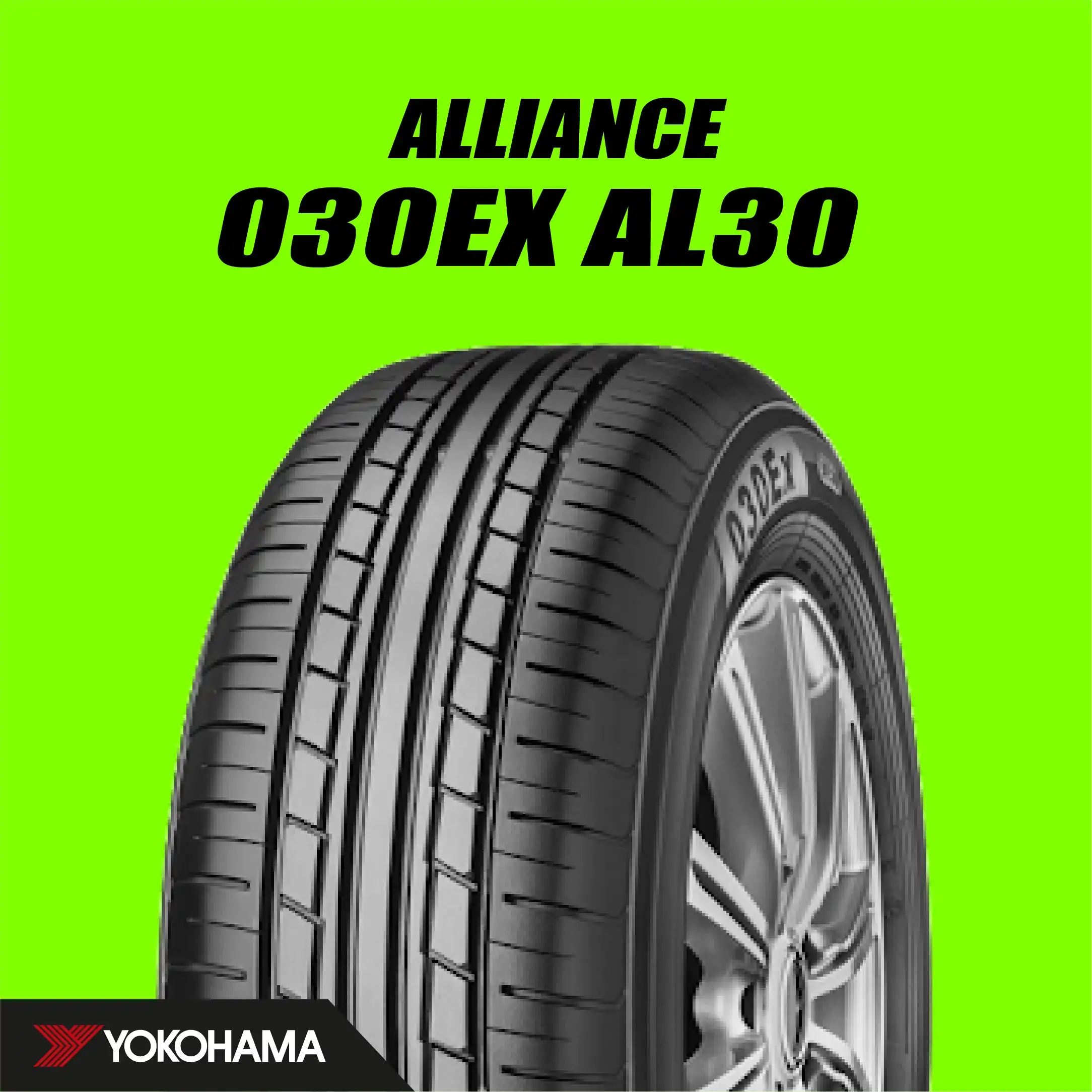 ยาง YOKOHAMA ALLIANCE AL30 ขนาด 185/60-15 สั่งจองได้