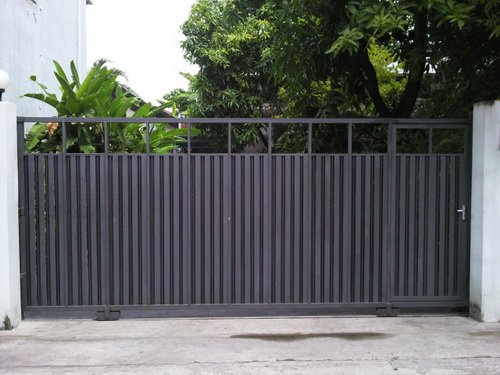 ประตูรั้วเหล็ก sptainlessthai