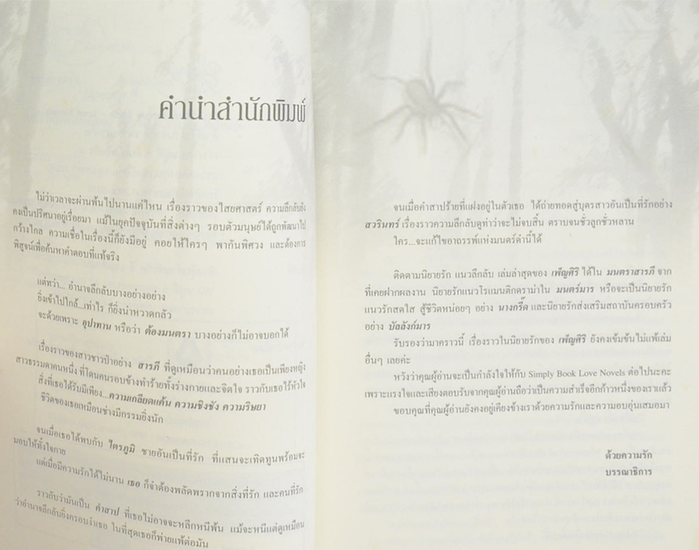 มนตราสารภี (เล่มเดียวจบ)