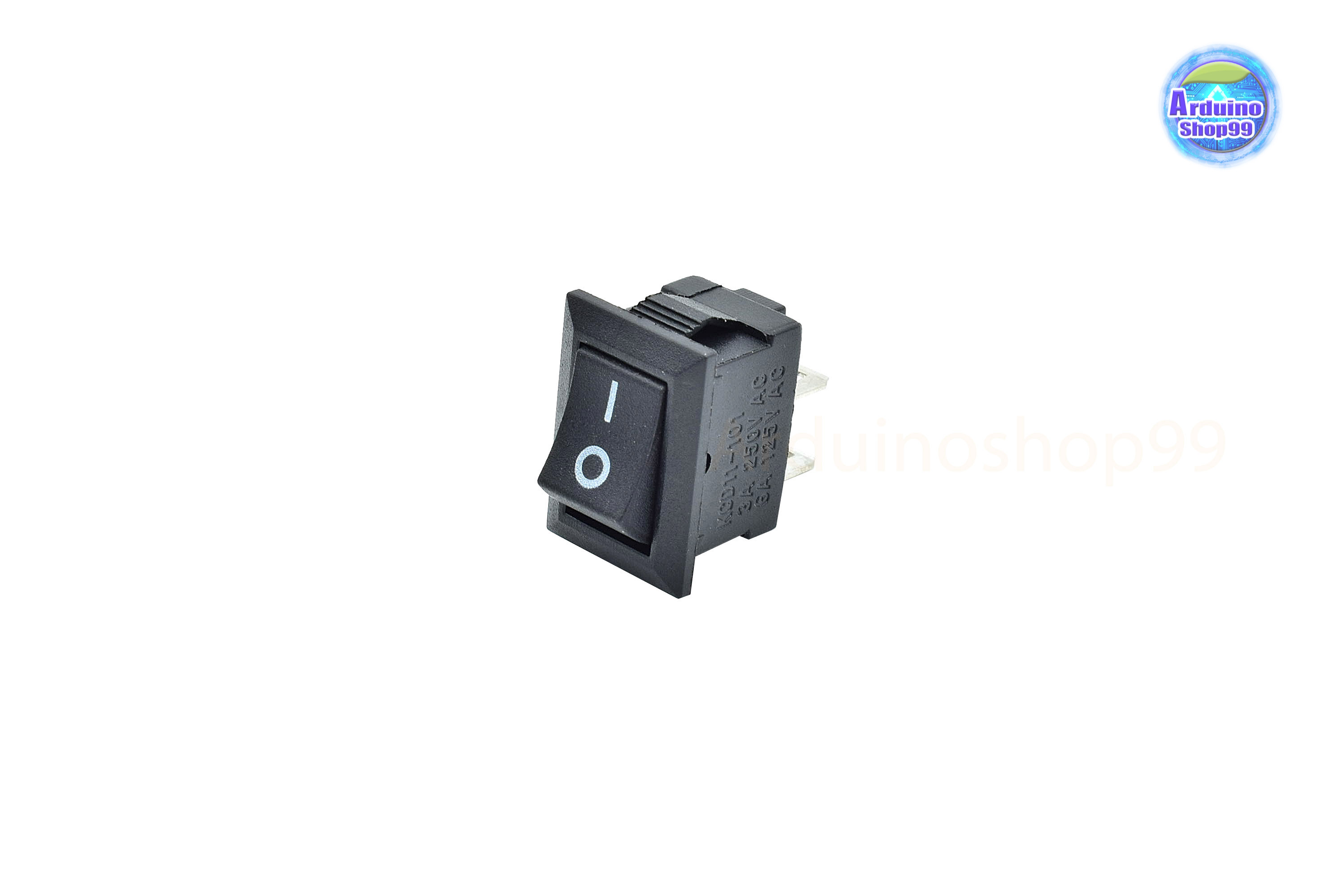 KCD11-101 10*15mm SPST 2PIN ON/OFF Boat Rocker Switch 3A/250V( 1 ตัว)