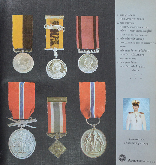 เครื่องราชอิสริยาภรณ์ไทย ฉบับสำนักเลขาธิการคณะรัฐมนตรี