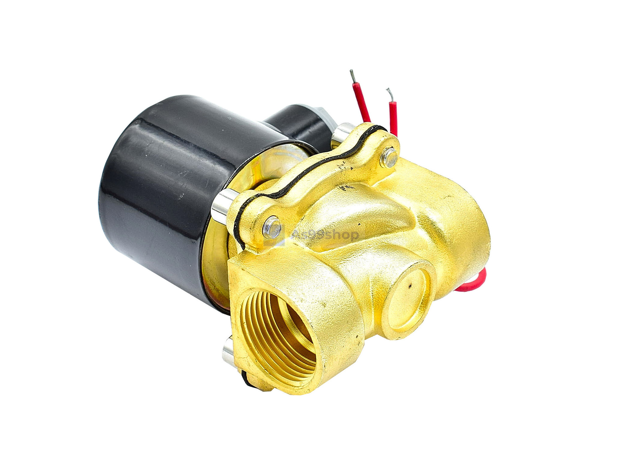 Solenoid Valve โซลินอยด์วาล์วทองเหลือง NC ปกติปิด 3/4" 220VAC