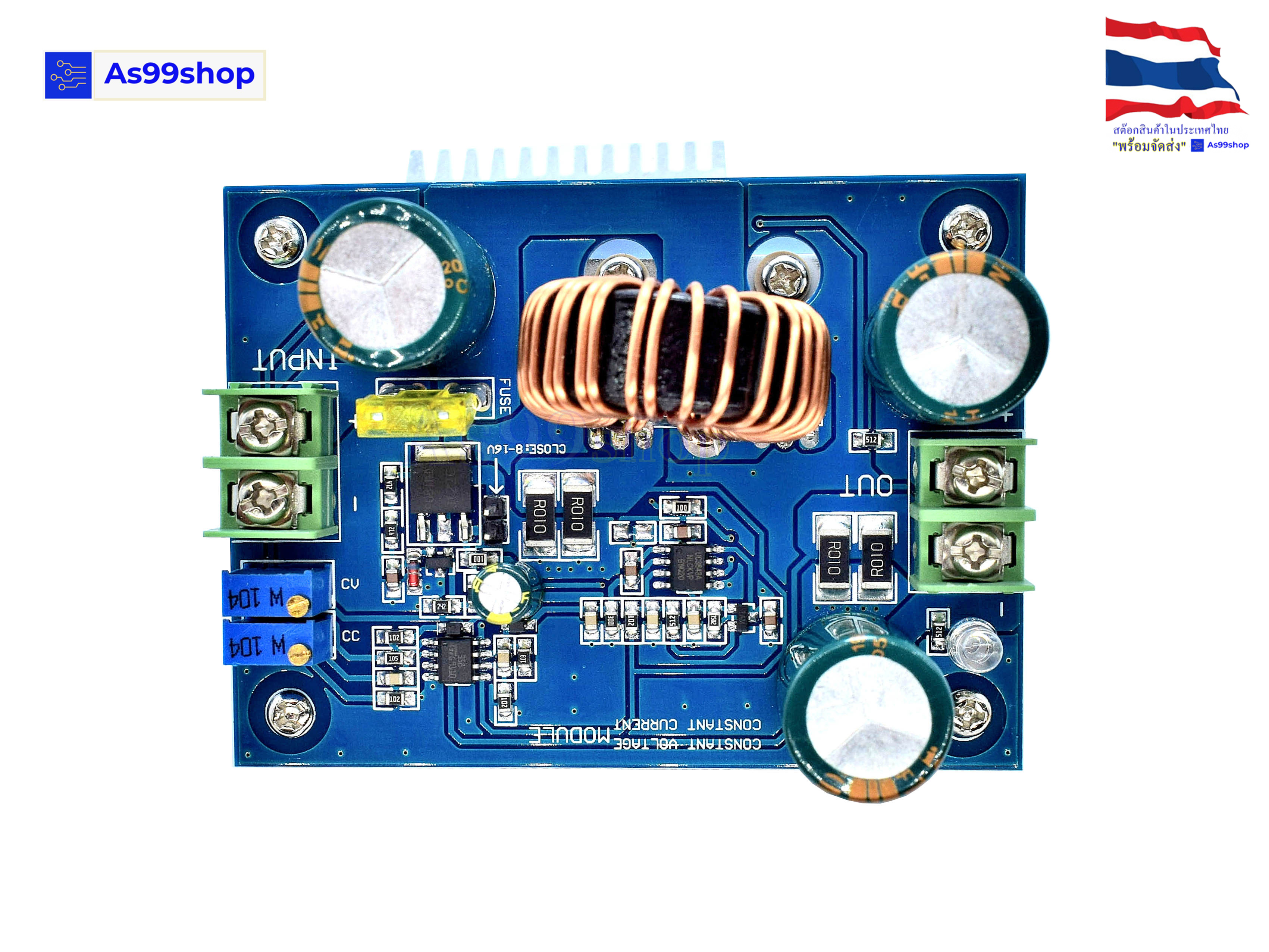 600W 10-60v To 12-80v Boost Converter Module ( Step-Up )