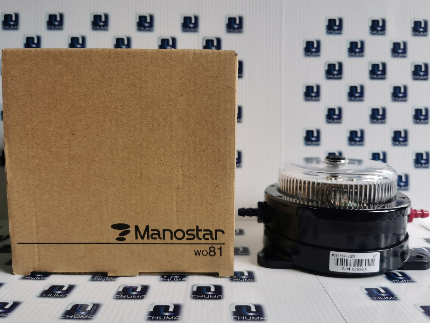 MANOSTAR DIFFERENT PRESSURE GAUGE, WO-81FN +/- 50DV