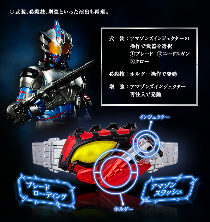 Kamen Rider Amazons - DX Neo Amazon Driver[Premium Bandai][USED]มาสค์ไรเดอร์อมาซอนนีโอ เข็มขัดมาสไรเดอร์
