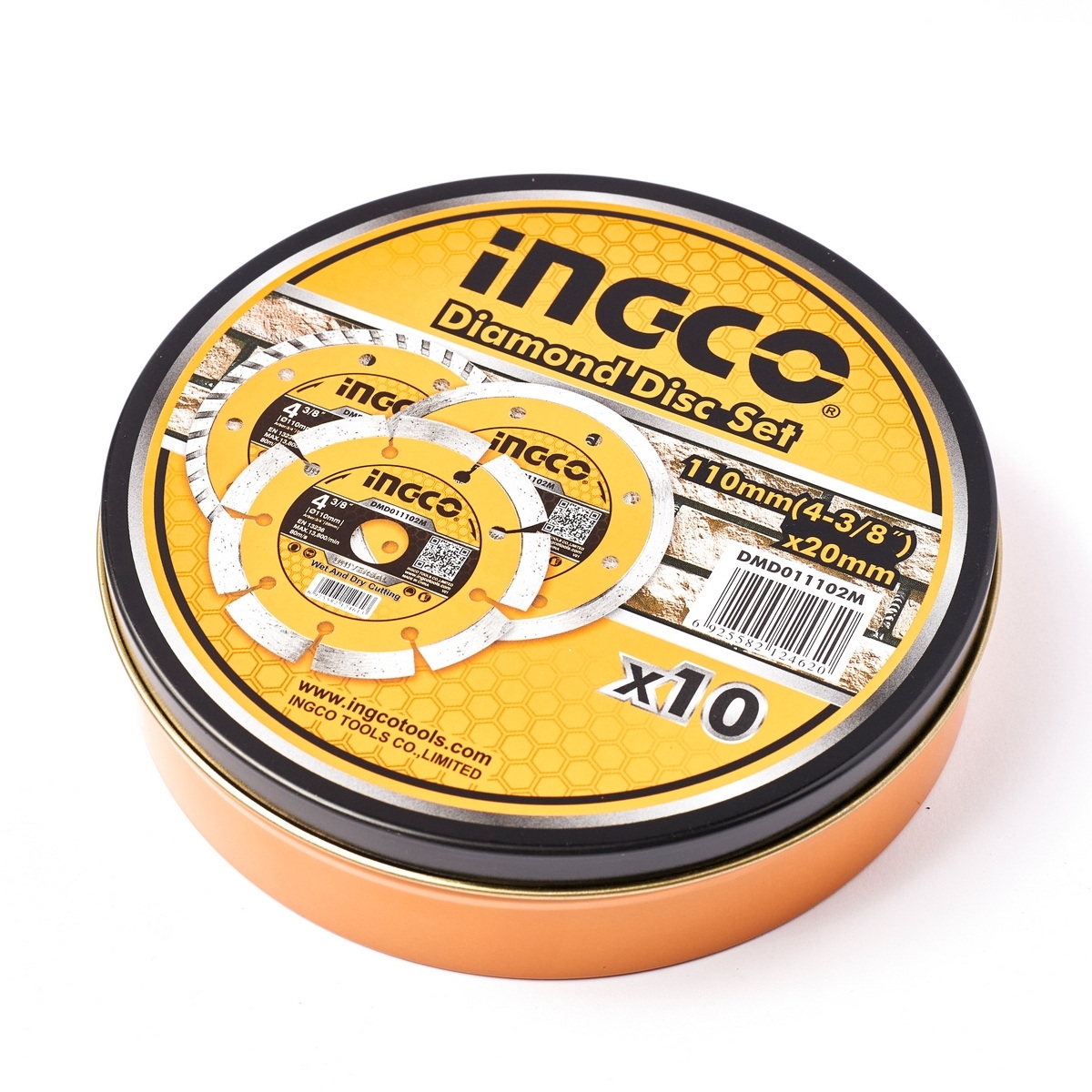 INGCO DMD011102M ใบเพชร 4" 10ใบ/แพ็ค