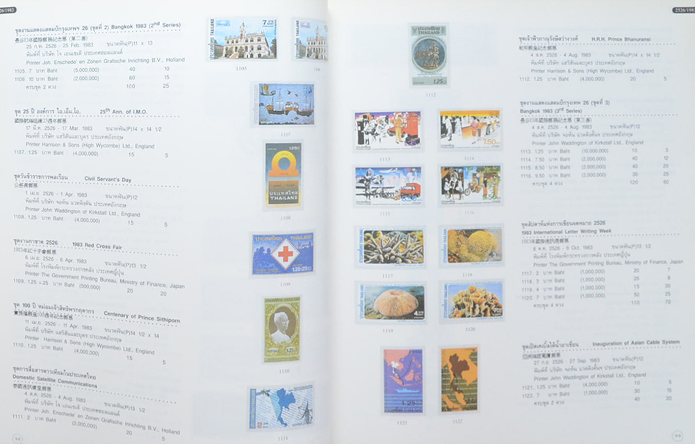 คู่มือแสตมป์ 2544 ฉบับสมบูรณ์