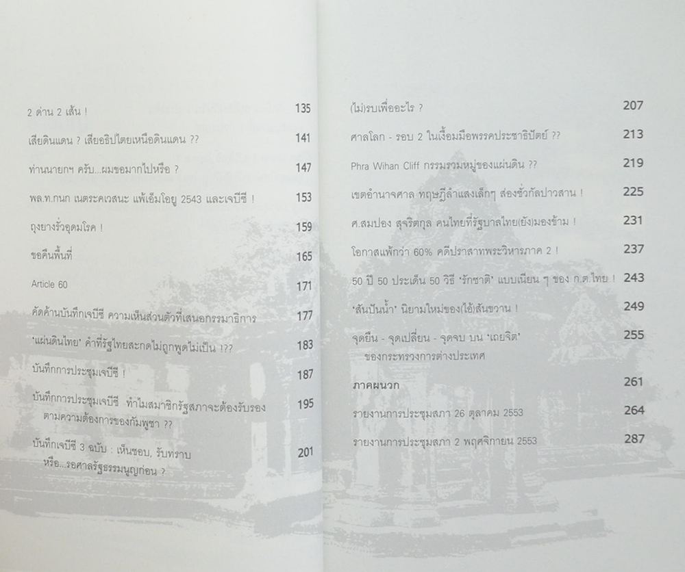 จุดยืน จุดเปลี่ยน จุดจบ ปราสาทพระวิหาร