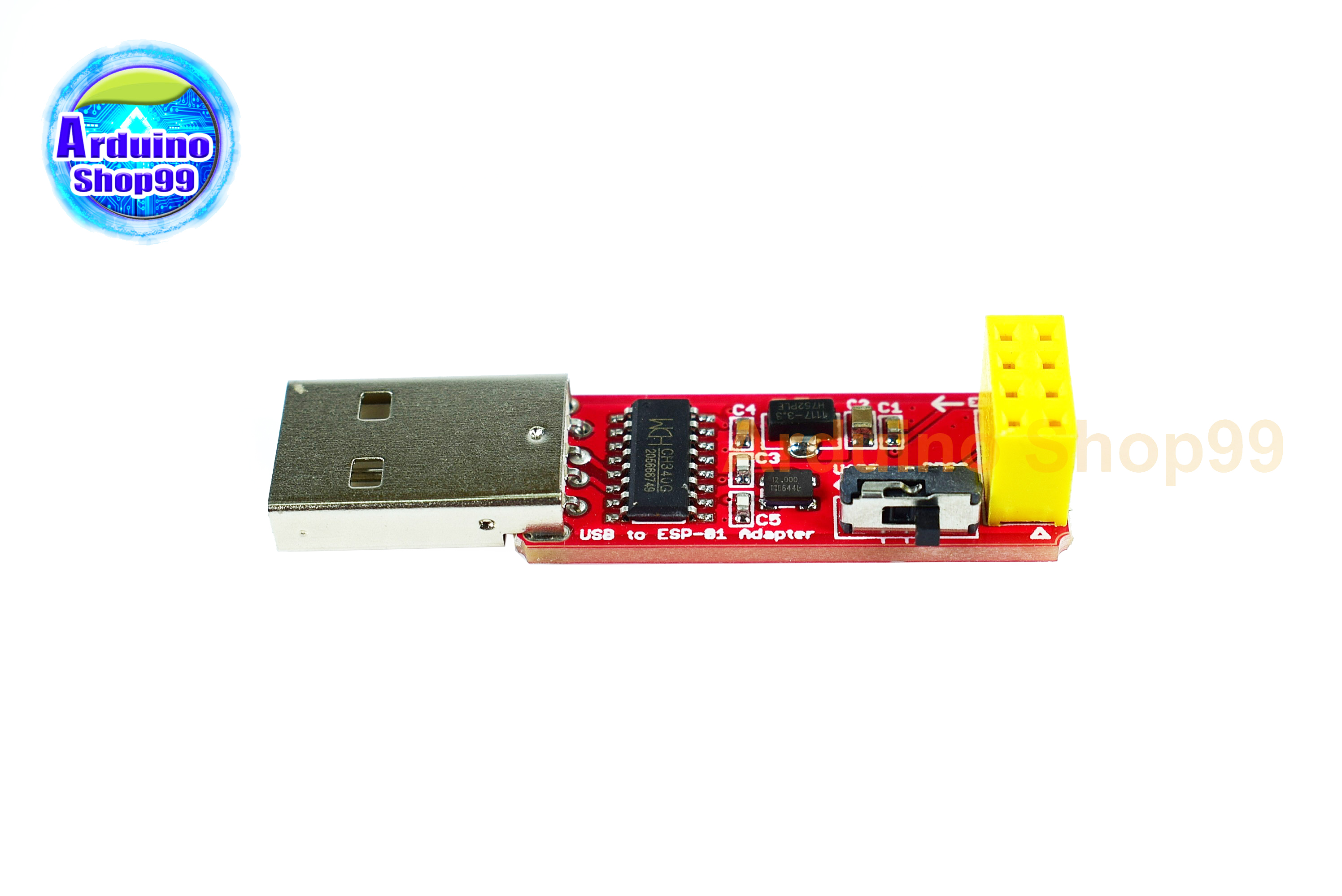 USB ESP8266 ESP-01 Wi - Fi w/CH340G Driver NEW