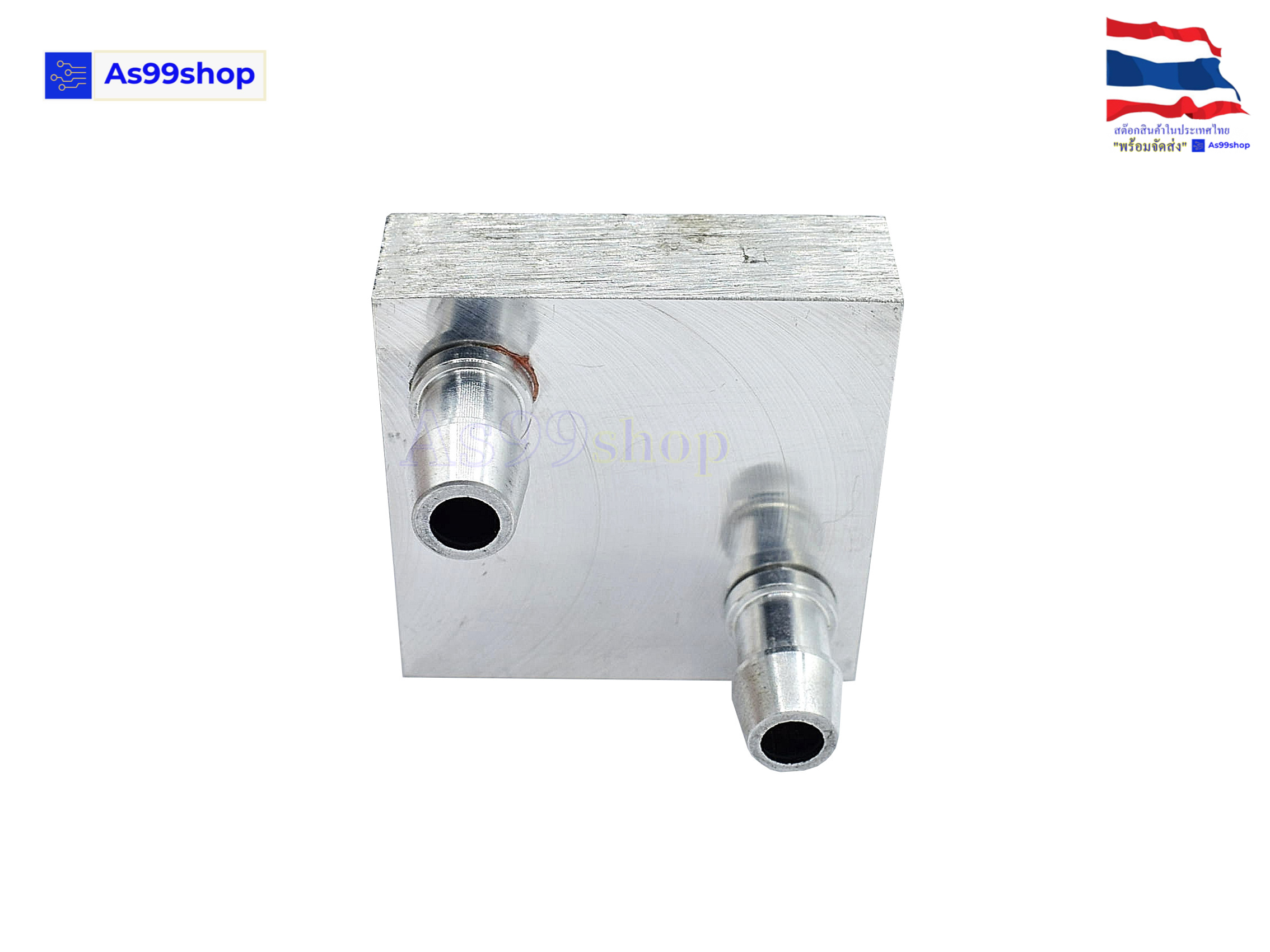 40*40*12 Water Cooling Head อลูมิเนียมบล็อก ฮีทซิงค์ระบายความร้อนหรือเย็น