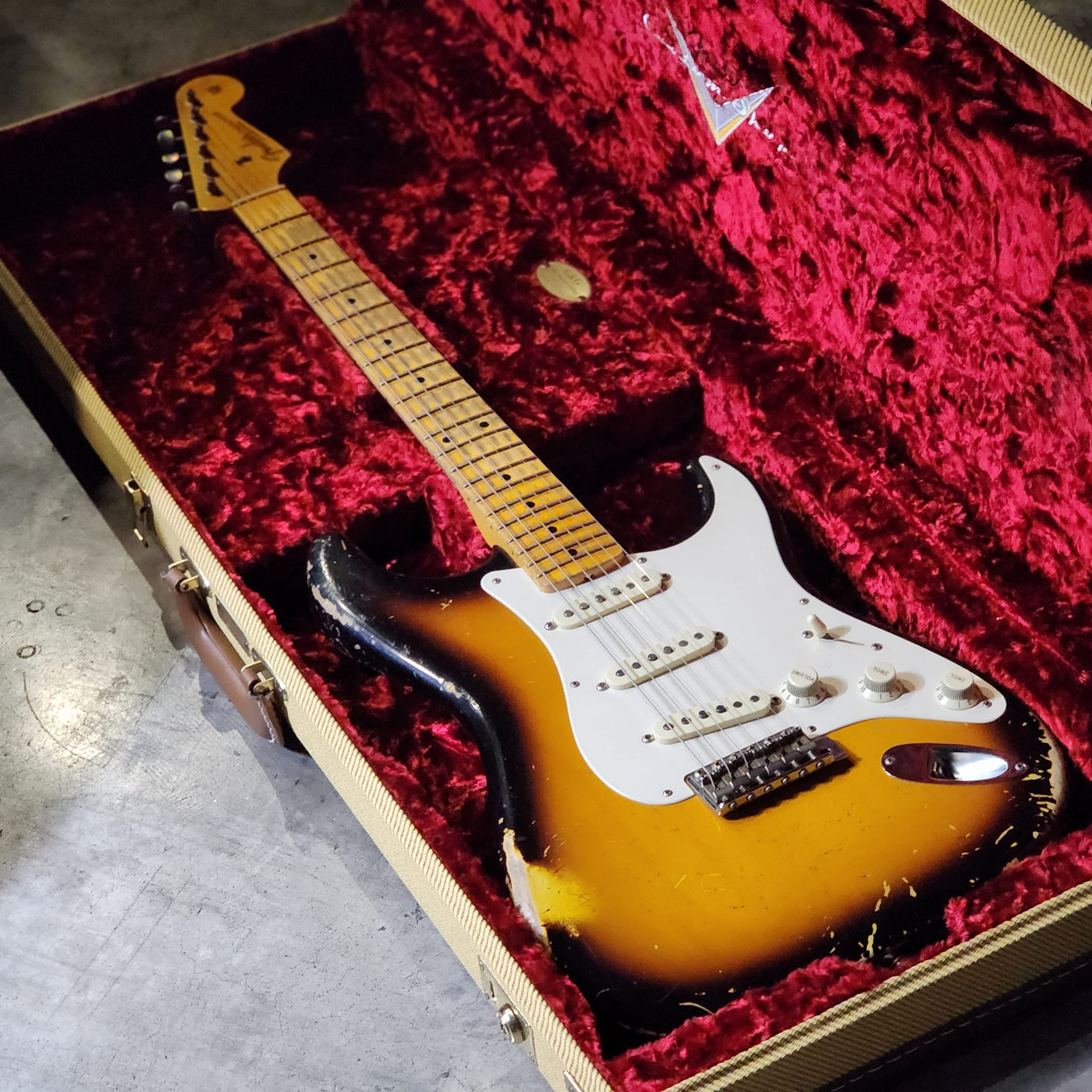 (USED) FENDER Custom Shop TODD KRAUSE Masterbuilt 57' Stratocaster Relic 2018 SERIAL # R93683